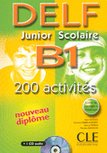 Nouveau DELF Junior & Scolaire B1 - Livre de l'eleve + CD audio - 200 activites купить