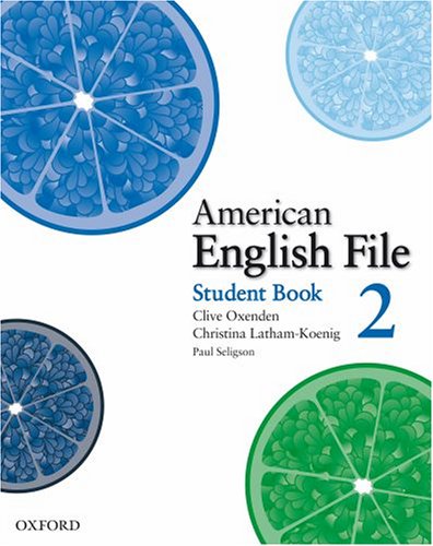 American English File 2 Student Book with Online Skills Practice купить