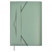 Ежедневник недатированный ESCALADA НАППА ЭКСТРА ОЛИВКОВЫЙ (А5, 160 л., твёрдый переплёт, искусственная кожа, аппликация) купить