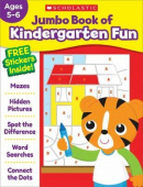 Jumbo Book of Kindergarten Fun Workbook купить