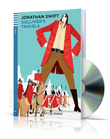 Young Adult Eli Readers Stage 1: Gulliver'S Travels with CD (Elementary 600 headwords) купить