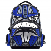 Рюкзак школьный РОБОТ, 27х40х13 см, полиэстер, сублимационная печать, шелкография, 2 отделения купить