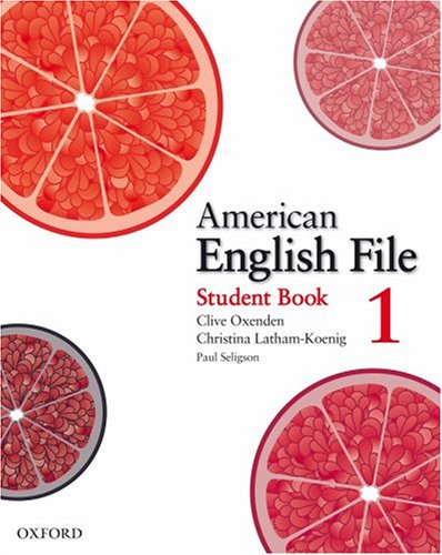 American English File 1 Student Book with Online Skills Practice купить