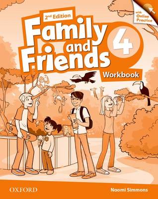 Family and Friends Second Edition 4 Workbook & Online Skills Practice Pack купить