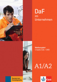 DaF im Unternehmen A1-A2 Medienpaket (4 Audio-CDs + DVD) купить