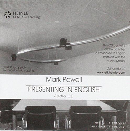 Presenting in English: How to Give Successful Presentations CD купить