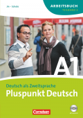 Pluspunkt Deutsch - Der Integrationskurs A1.2 Arbeitsbuch mit Lösungsbeileger und Audio-CD купить