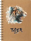 Тетрадь для записей на спирали (Арт. 48,40) 48 листов "Tiger" купить