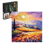 Картина по номерам с поталью ТОСКАНА (30х30 см, 15 цветов, с акриловыми красками и кистями, поталь: шампань, картонная коробка) купить