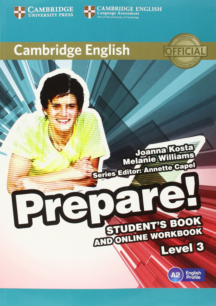 Cambridge English Prepare! Level 3 Student's Book and Online Workbook купить
