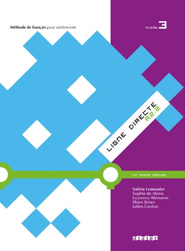 Ligne directe 3 niveau A2.2 Livre de l'eleve + CD audio купить