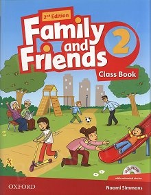 Family and Friends Second Edition 2 Class Book and multiROM Pack купить
