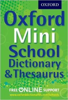 Oxford Mini School Dictionary & Thesaurus Paperback купить