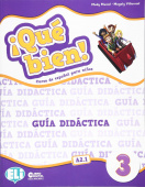 ¡Qué bien! 3: Guía didáctica + 2 CD audio + DVD Cuentos en musical 1 купить