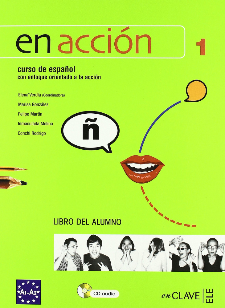 En accion 1 Libro del alumno + audio купить