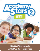 Academy Stars Second Edition 2 DIGITAL Workbook with Pupil's Resources купить