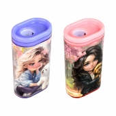 Комплект точилок ВЕРНЫЕ ДРУЗЬЯ (2 штуки, ассорти, полистирол, 1 отверстие 8 мм) купить