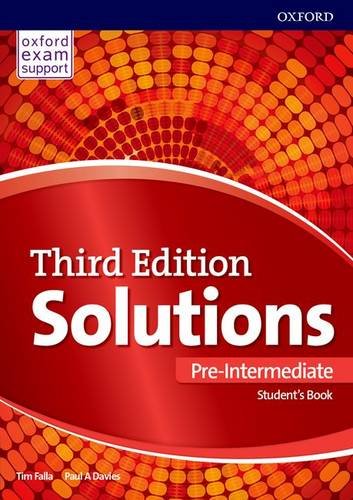 Solutions Third Edition Pre-Intermediate Student's Book купить