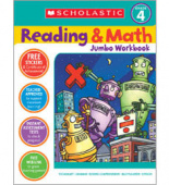 Reading & Math Jumbo Workbook: Grade 4 купить