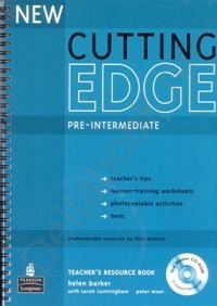 New Cutting Edge Pre-Intermediate Teacher's Book with Test Master CD-ROM купить
