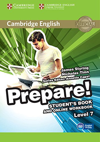 Cambridge English Prepare! Level 7 Student's Book and Online Workbook купить
