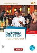 Pluspunkt Deutsch - Leben in Deutschland A2  Kursbuch mit interaktiven Ubungen (+ DVD) купить