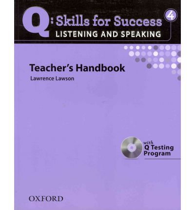 Q: Skills for Success Listening and Speaking 4 Teacher's Book with Testing Program CD-ROM купить