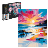Картина по номерам МОРЕ (30х40 см, 20 цветов, с акриловыми красками и кистями, картонная коробка) купить
