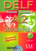 Nouveau DELF Junior & Scolaire A2 - Livre de l'eleve + CD audio - 200 activites купить