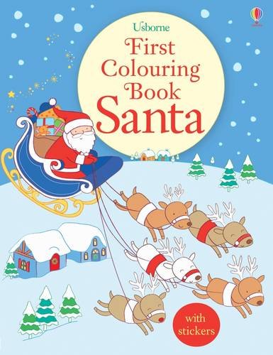 First Colouring Book Santa купить