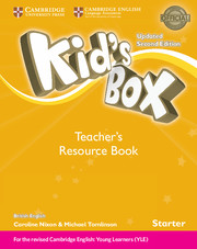 Kid's Box UPDATED Second Edition Starter Teacher's Resource Book with Online Audio купить