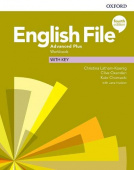 English File Fourth Edition Advanced Plus Workbook with Key купить