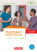 Pluspunkt Deutsch - Leben in Deutschland B1.2 Kursbuch mit Video-DVD (2. Ausgabe) inkl. E-Book und PagePlayer-App купить