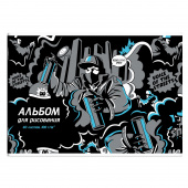 Альбом для рисования БУНТАРСКИЙ ДУХ, формат А4, 40 листов, мягкий переплёт купить