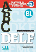 ABC DELF : Livre B1 + CD + Entrainement en ligne - nouvelle format 2020 купить