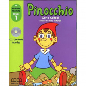 Primary Readers Level 1: British/Amer. Pinocchio with CD/CD-ROM купить