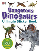 Ultimate Dangerous Dinosaurs Sticker Book купить