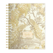 Записная книжка ПАВЛИНЫ (А5+, 96 л., твёрдый переплёт на гребне, матовая ламинация) купить