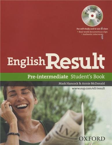 English Result Pre-Intermediate Student's Book with DVD Pack купить