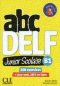 ABC DELF Junior scolaire 2eme edition Niveau B1 - Livre + DVD + Livre-web купить
