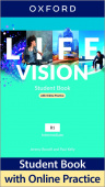 Life Vision Intermediate Student Book with Online Practice купить