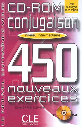 Conjugaison 450 Nouveaux Exercices intermediaire CD-ROM купить