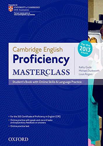 Cambridge English: Proficiency (CPE) Masterclass Student's Book with Online Skills and Language Prac купить