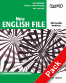 New English File Intermediate Workbook (without key) with MultiROM Pack купить