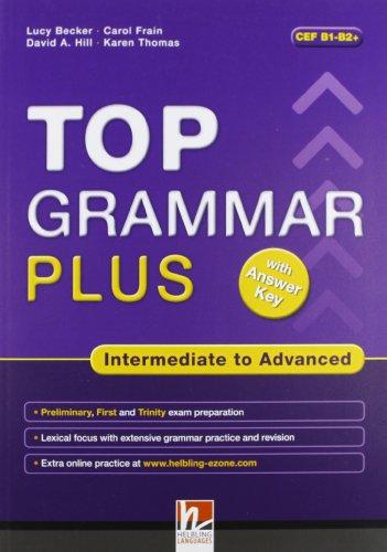 Top Grammar Plus Intermediate to Advanced Student's Book with e-Zone купить