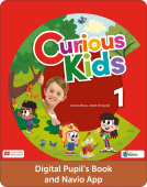 Curious Kids 1 DIGITAL Pupil's Book and Navio App купить