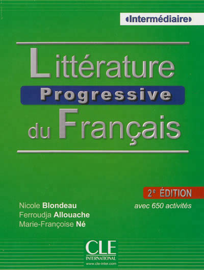 Littеrature Progressive du franсais  2еme еdition Intermediaire - Livre + CD-ROM купить