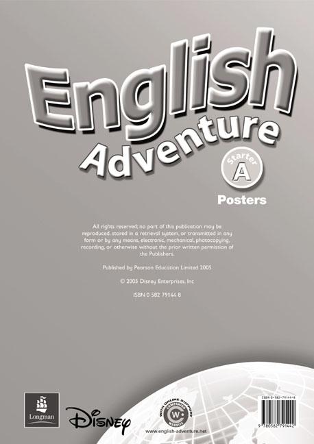 English Adventure Starter A Posters купить