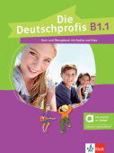 Die Deutschprofis B1.1, Kurs- und Übungsbuch - Hybrid  купить