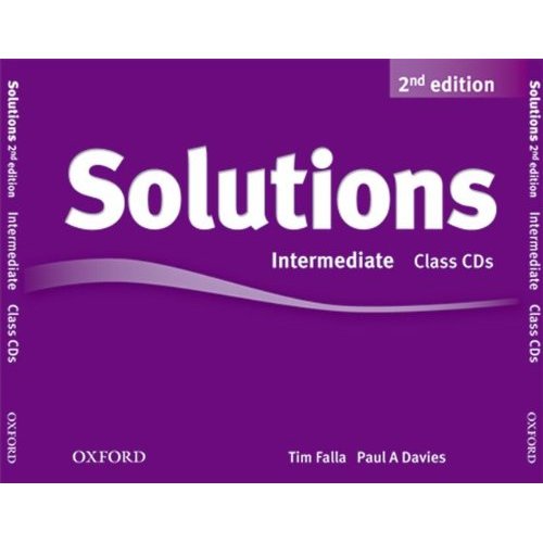 Solutions Second Edition Intermediate Class Audio CDs (3) купить